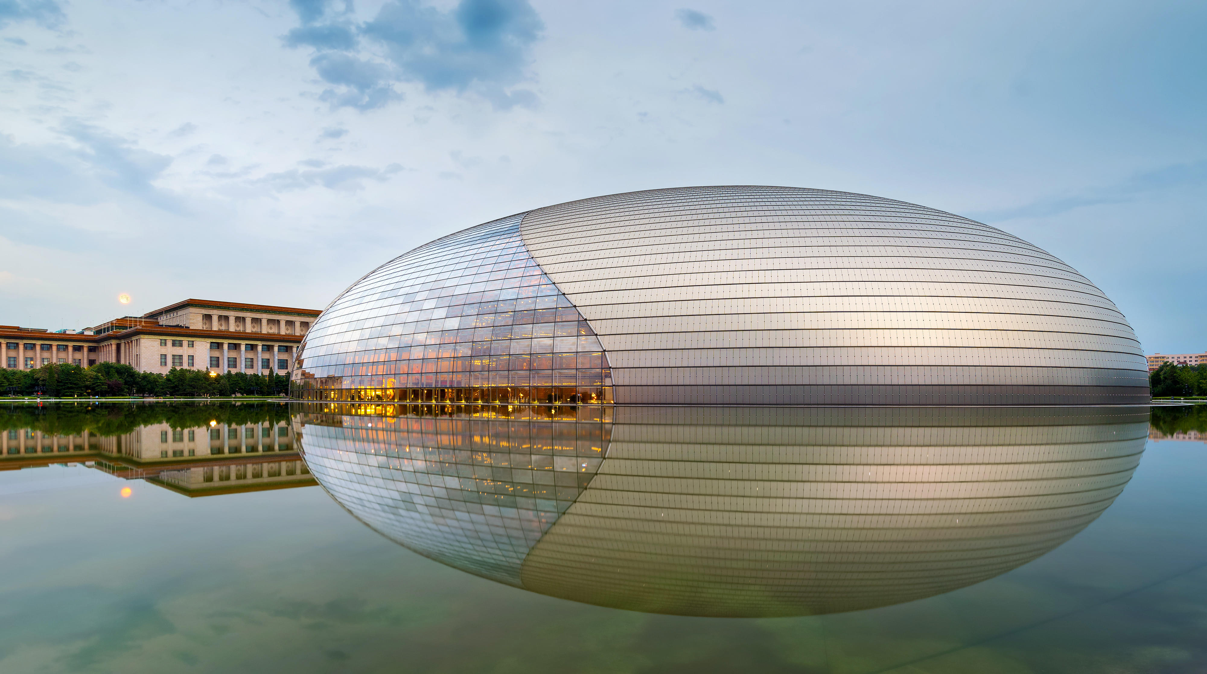 Beijing Capital Museum And The National Centre For The Performing Arts