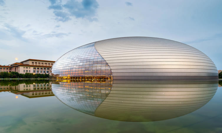 Beijing Capital Museum And The National Centre For The Performing Arts