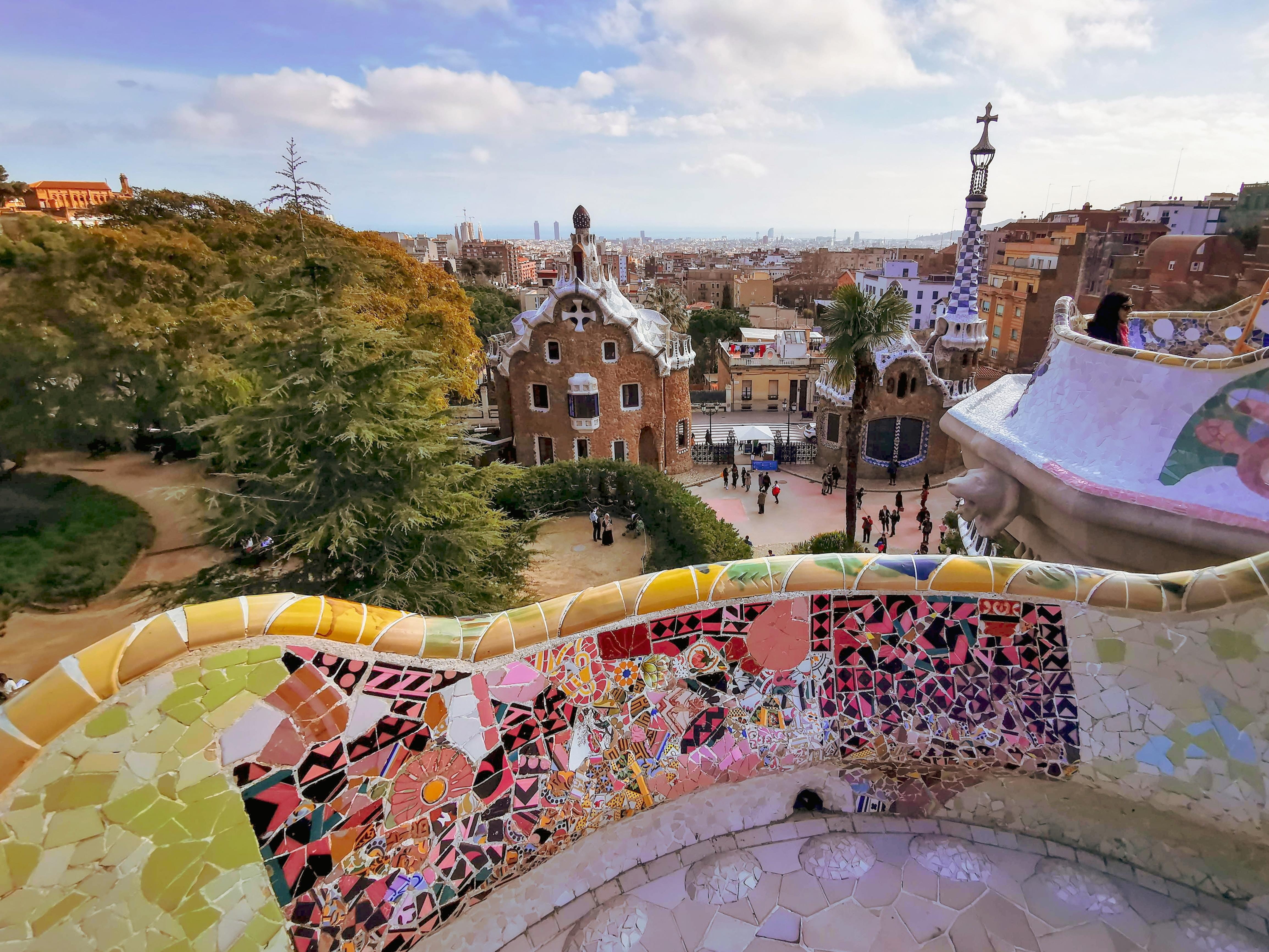 Park Guell from top