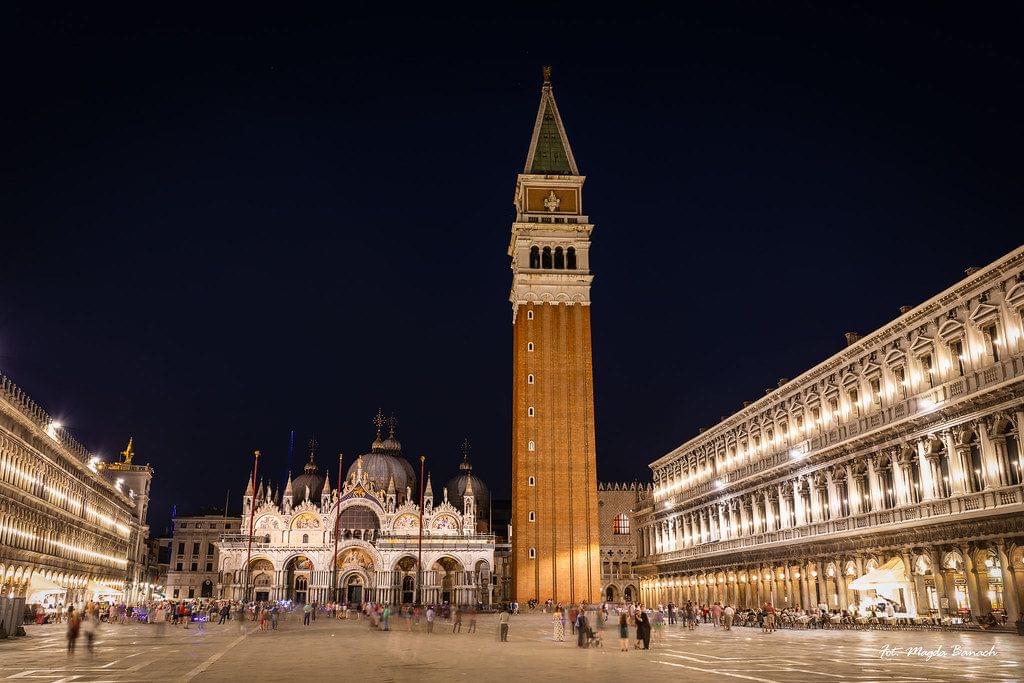 The Campanile of St Mark's Basilica Venice