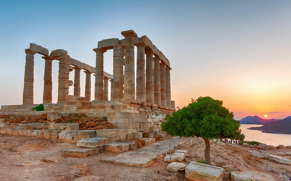 Cape Sounion & Temple of Poseidon Afternoon English Tour Highlights