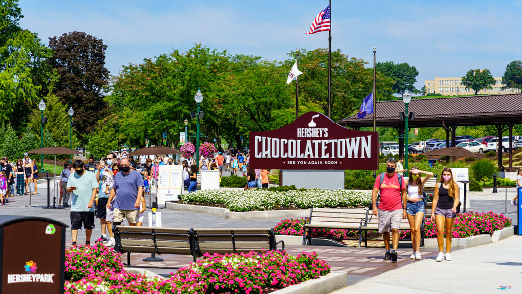 A fun theme park former designed for Hershey's Chocolate Factory's employees