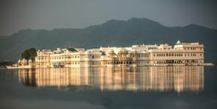 Outside view of Taj Lake Palace