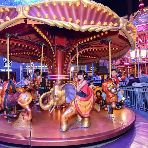 Ride ‘Em Round Ride at Skytropolis Indoor Theme Park, Genting Highlands, Pahang