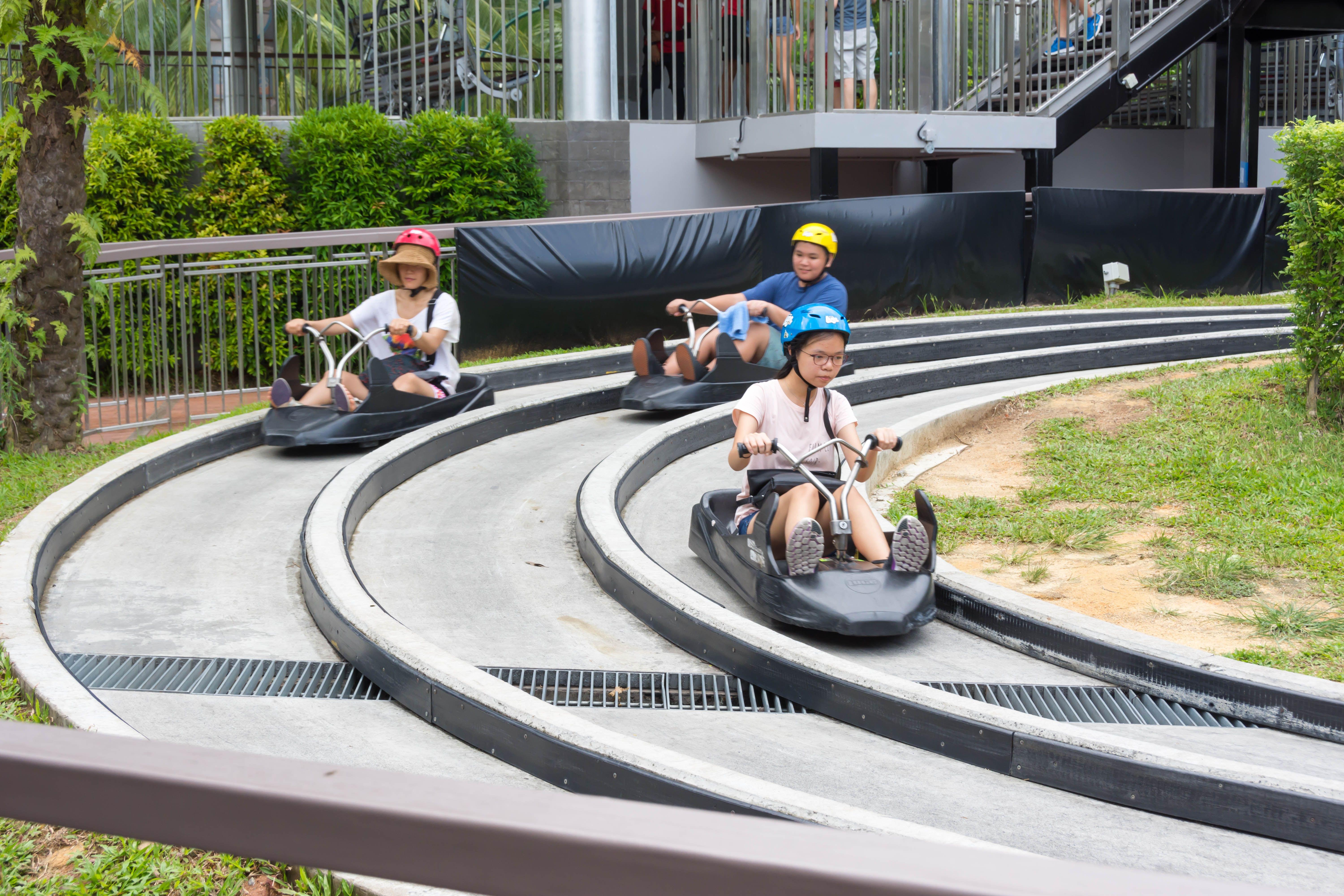 Skyline luge sentosa Singapore