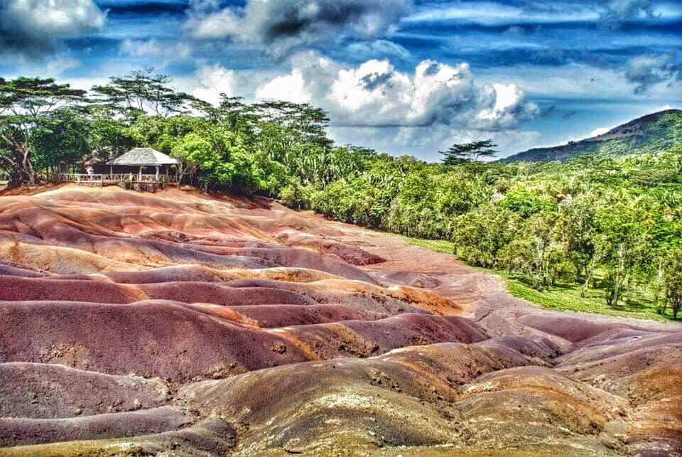 Chamarel Coloured Earth Overview