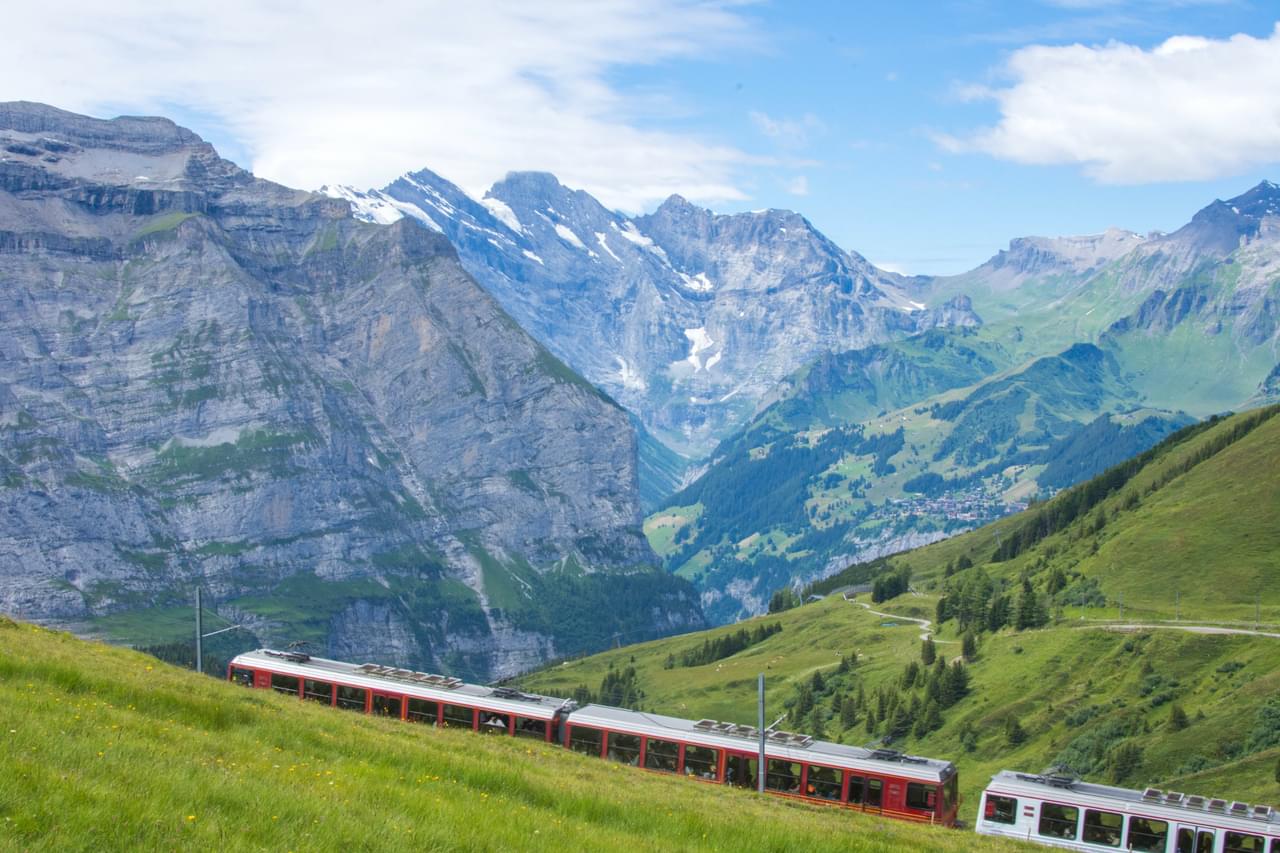 Jungfraujoch In February