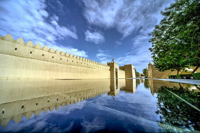 Marvel at the views of Al Ain forts and museums.