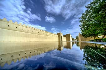 Marvel at the views of Al Ain forts and museums.