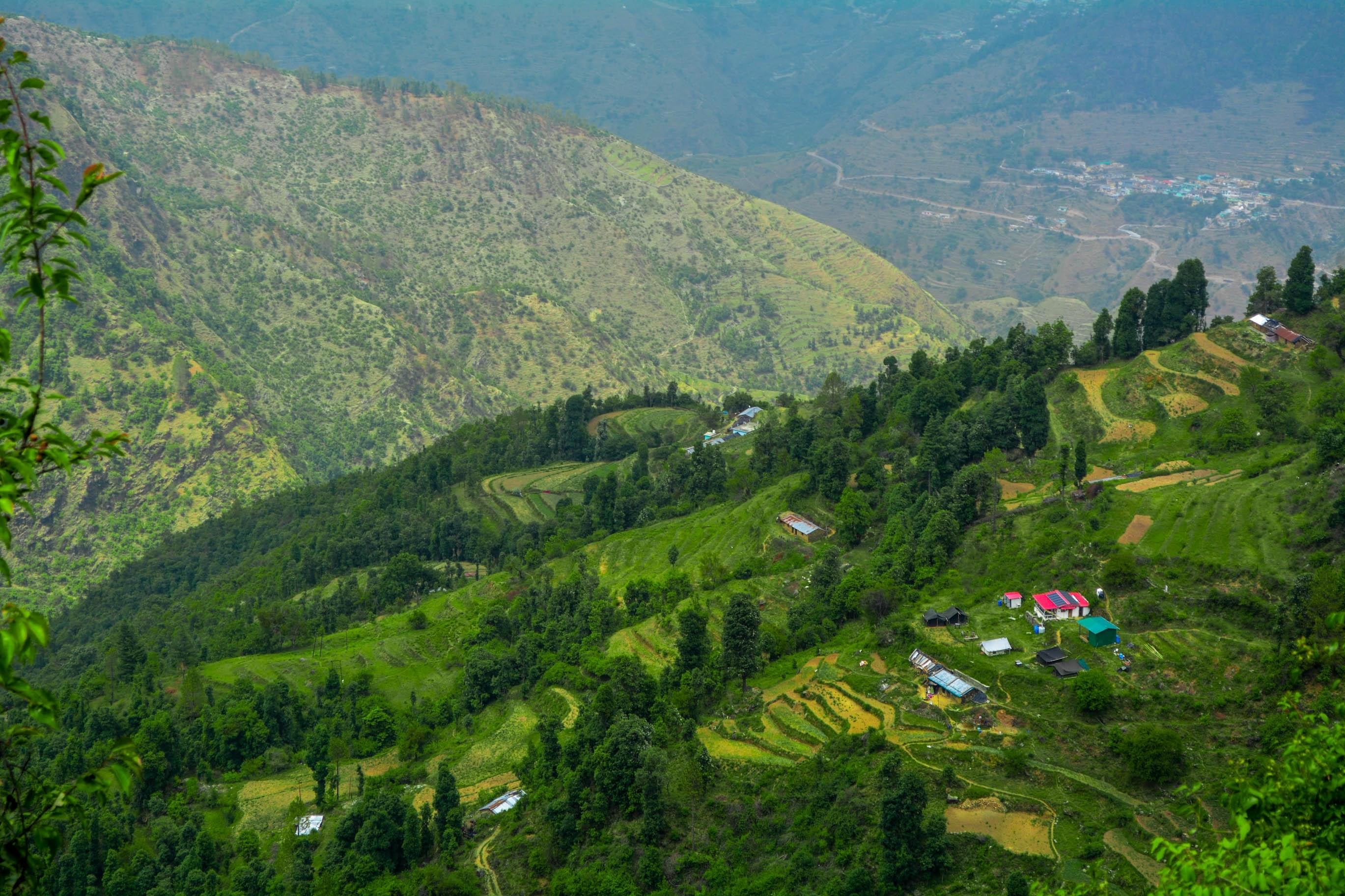 Witness the beautiful landscape of Dhanaulti