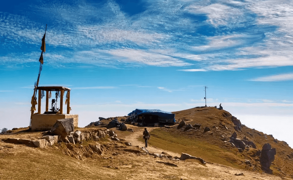 Triund top