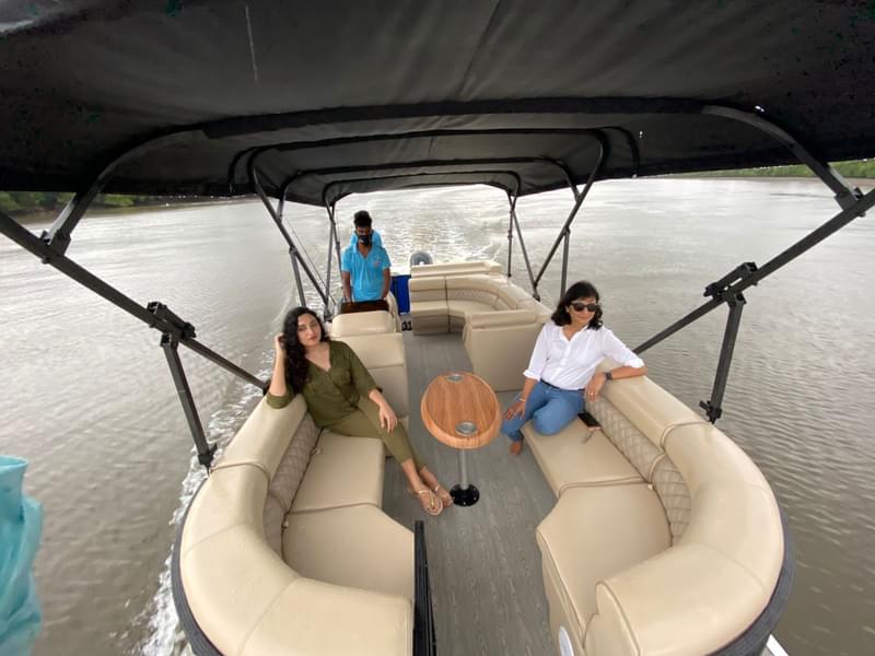 Mandovi Lounge Boat Ride in North Goa Image