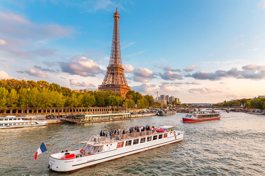 Cruise on the Seine River and see the city's famous attractions
