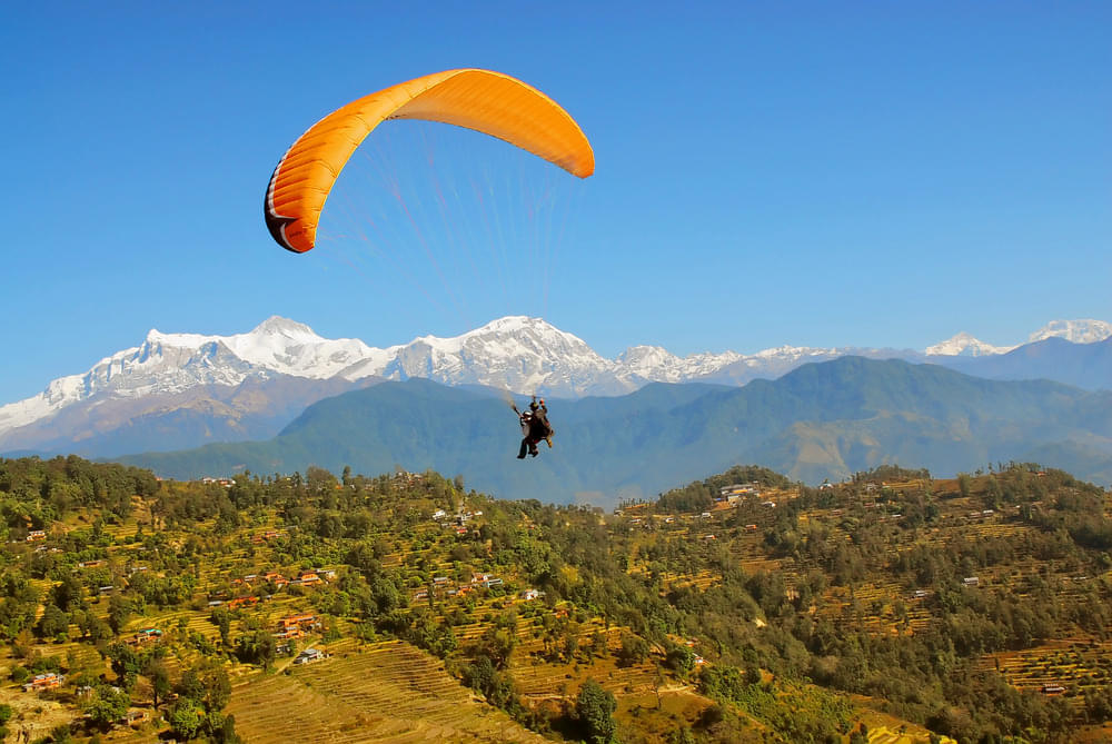 Witness the mighty Himalyas while you fly high