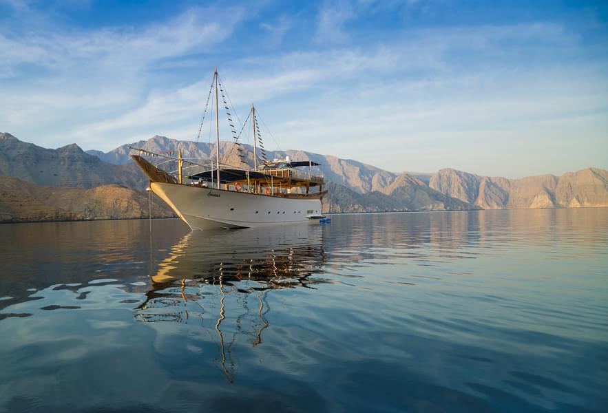 Sail on the crystal clear waters of musandam
