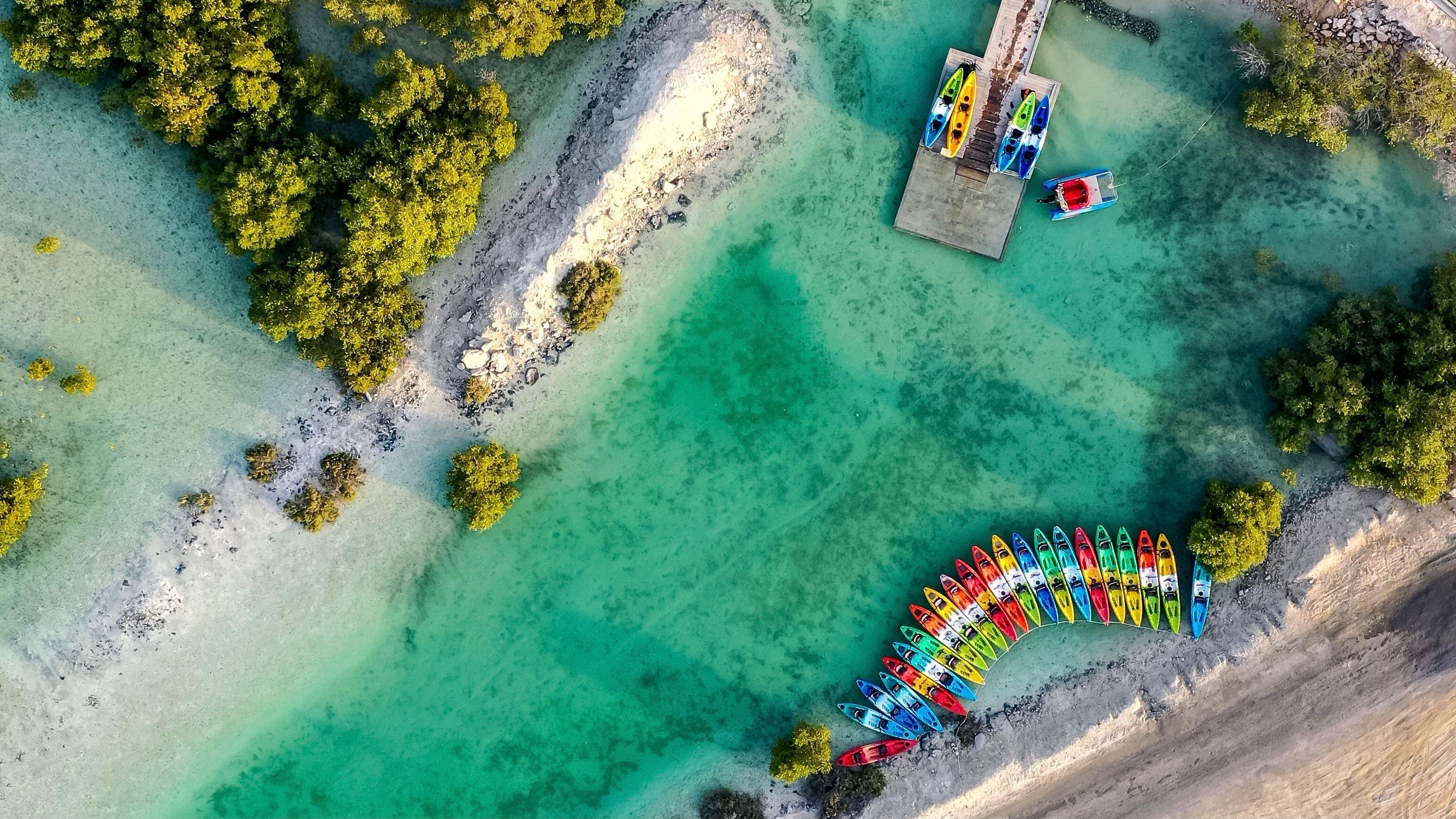 Kayaking in Abu Dhabi