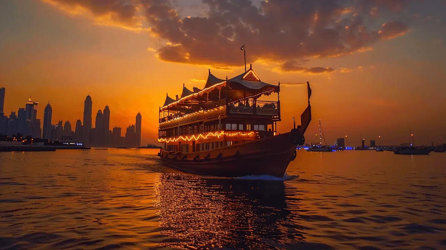 Escape to Dubai with FREE Dinner on Dhow Cruise