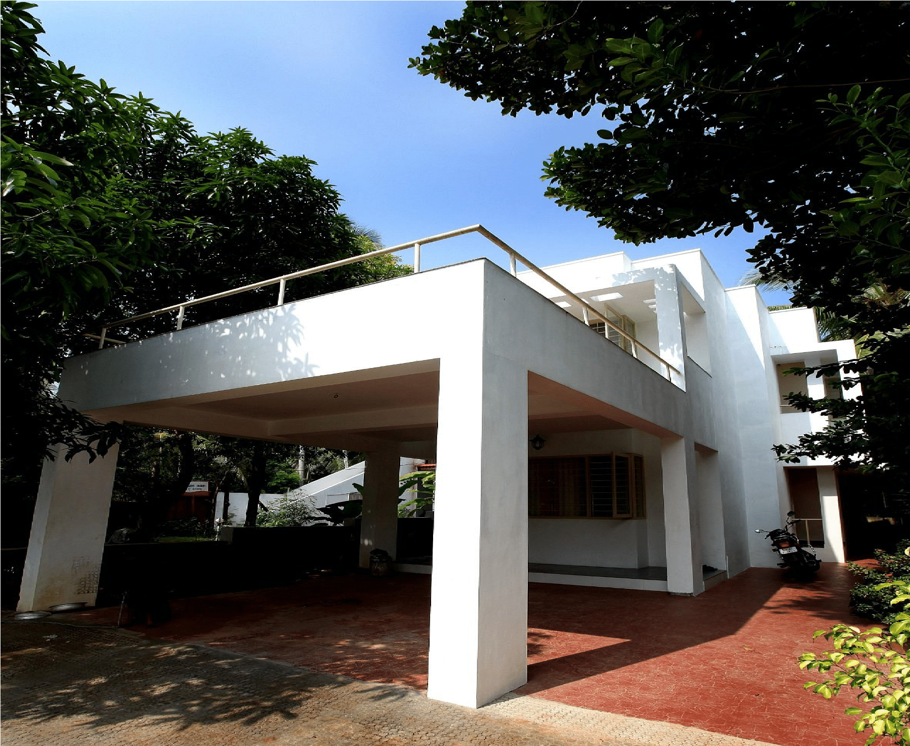 Outside view of the homestay