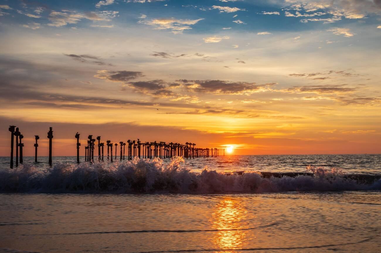 Alleppey Beach Overview