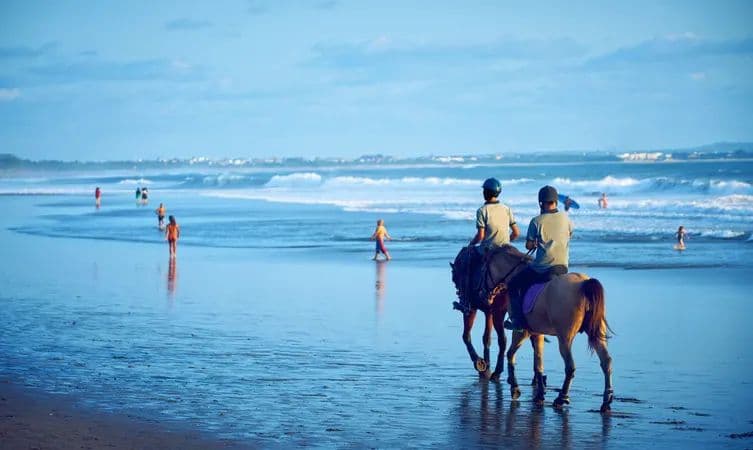 horse riding