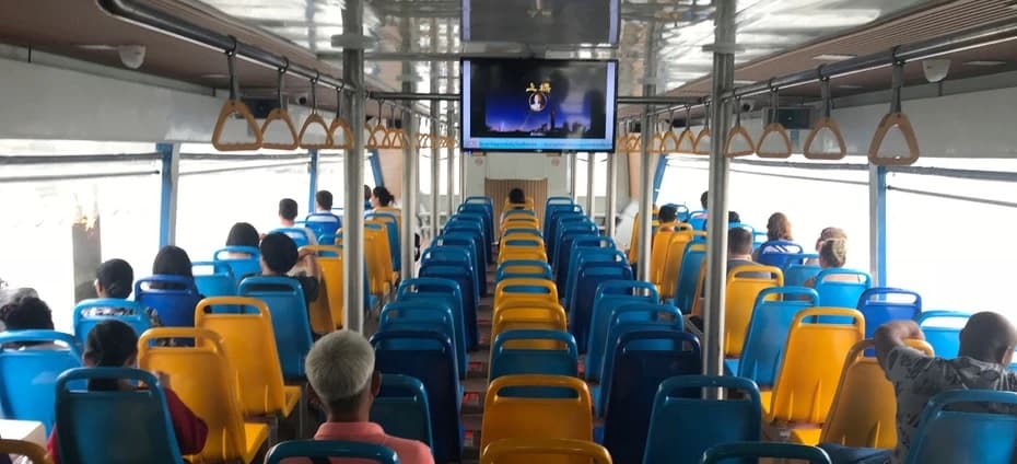 Hop On Hop Off Ferry Bangkok Image