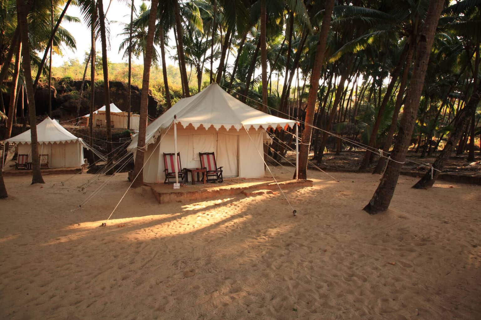 Partake in Charming Beach Camping