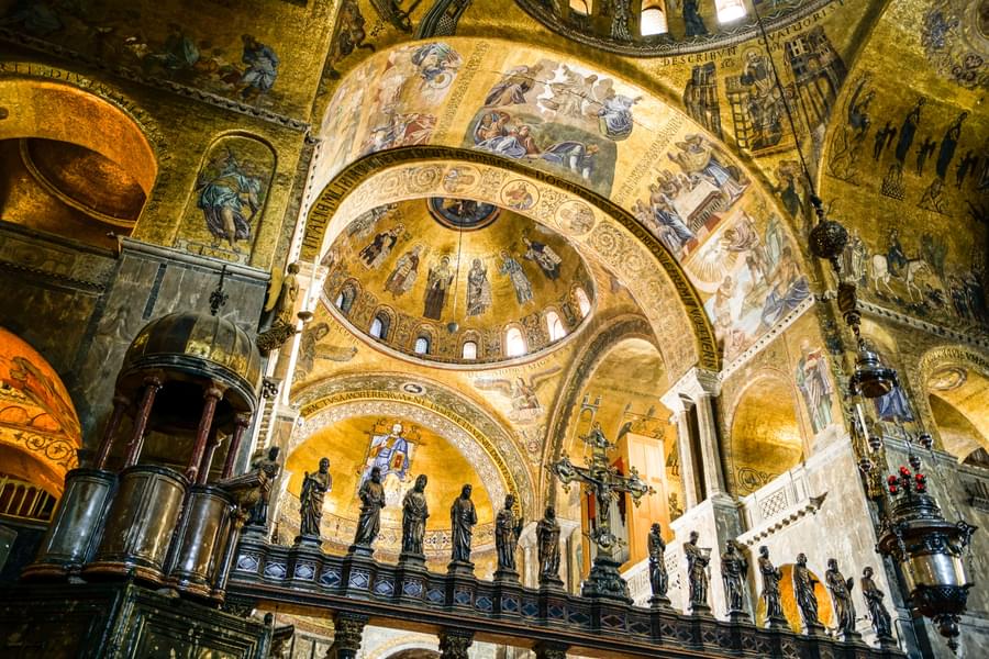 Interior of St. Mark’s Basilica