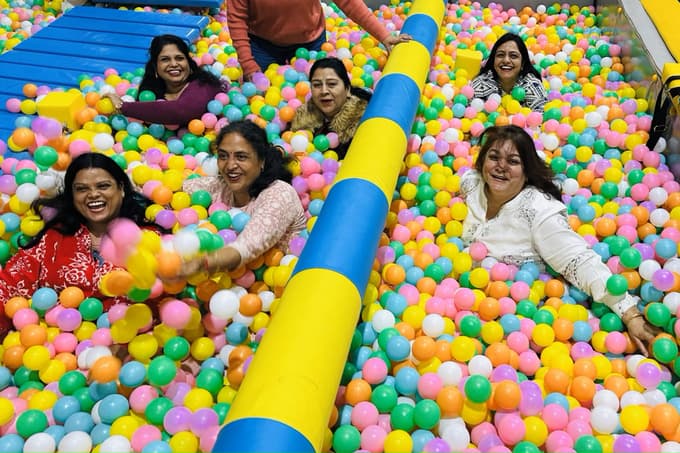 Visit Skyville Game Zone & Trampoline Park at Udaipur