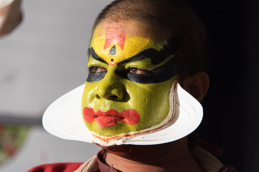 Kathakali Show in Thekkady Image