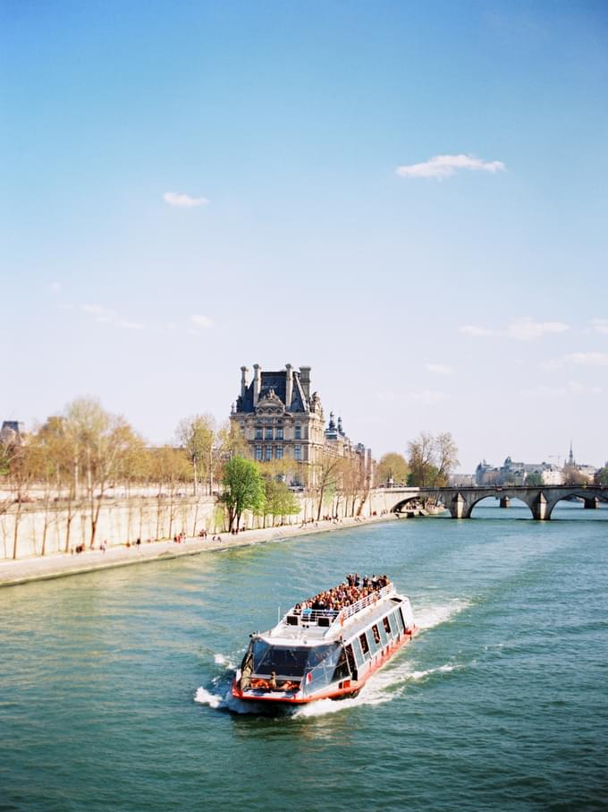 Take a Boat Ride at Bateaux Mouche