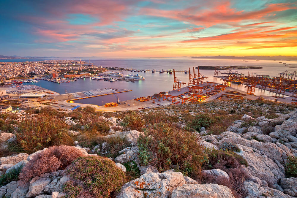 Piraeus Harbour Overview