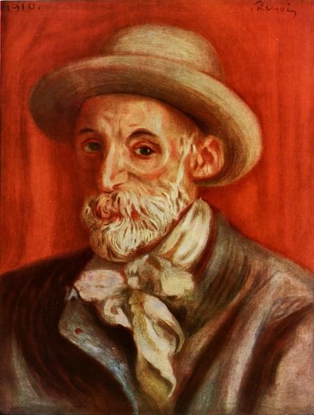 Self Portrait as a Painter is by Van Gogh