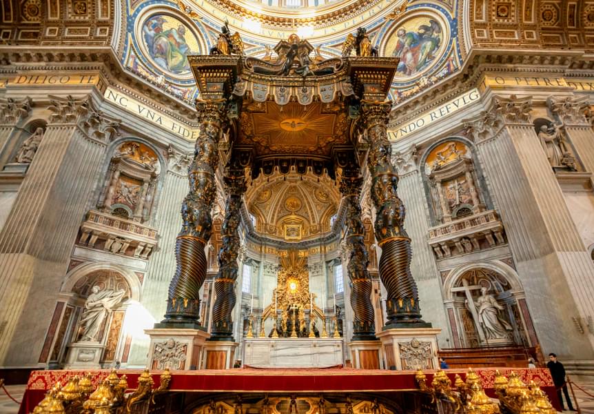 The Baldachin of Bernini