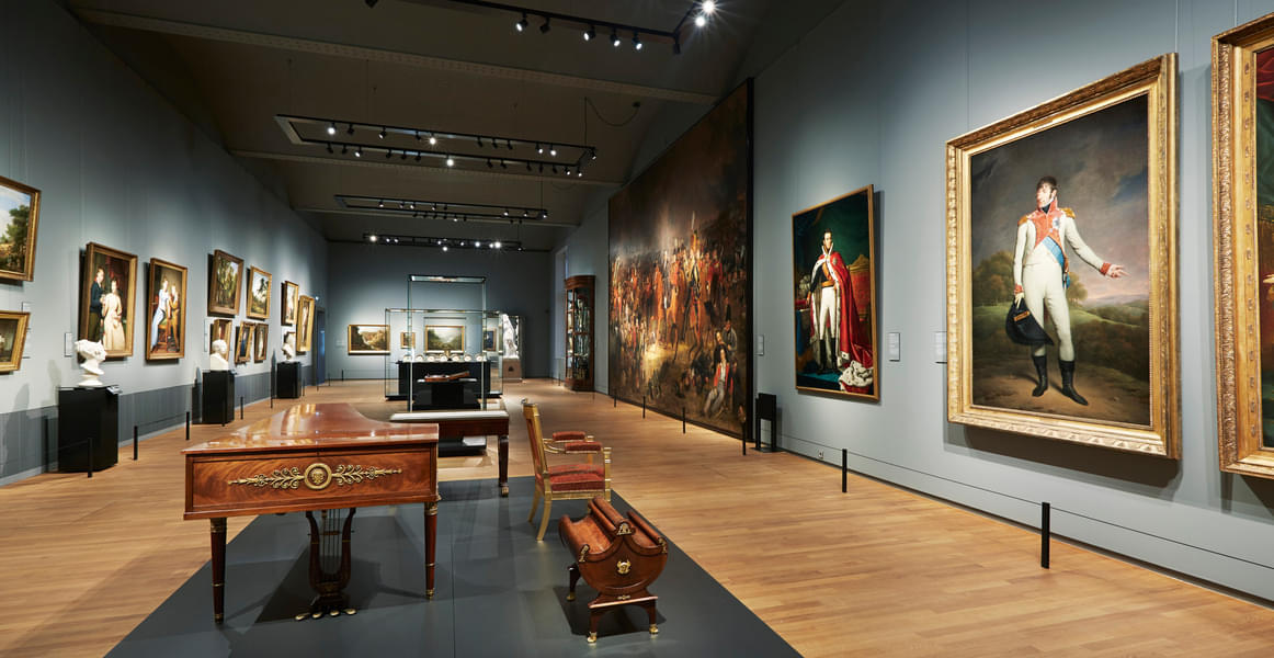 Admire the masterpieces created by 17th-century artists