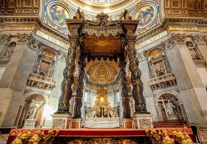 St. Peter's Basilica Inside 