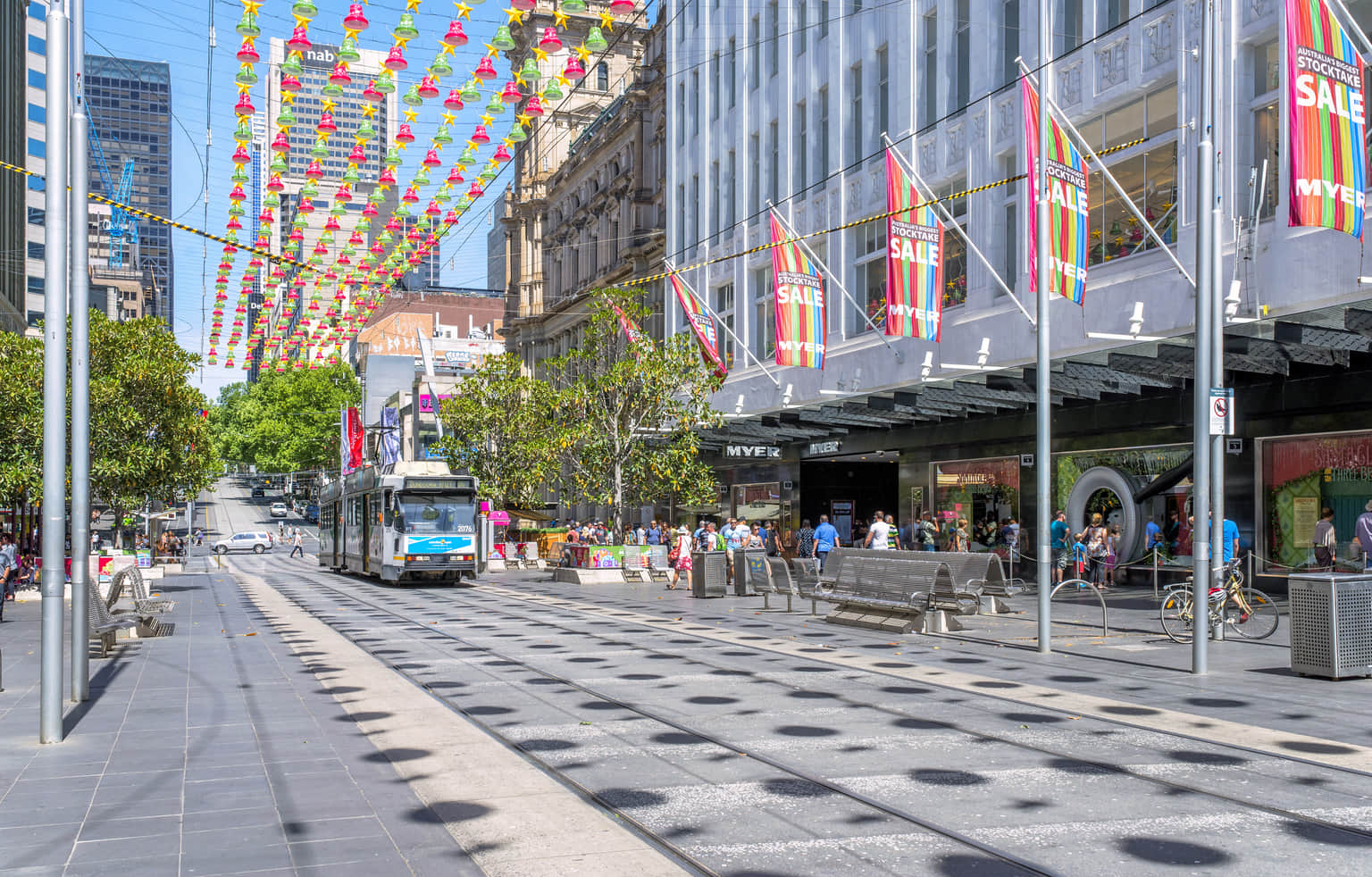 Bourke Street Mall, <em>Melbourne</em>