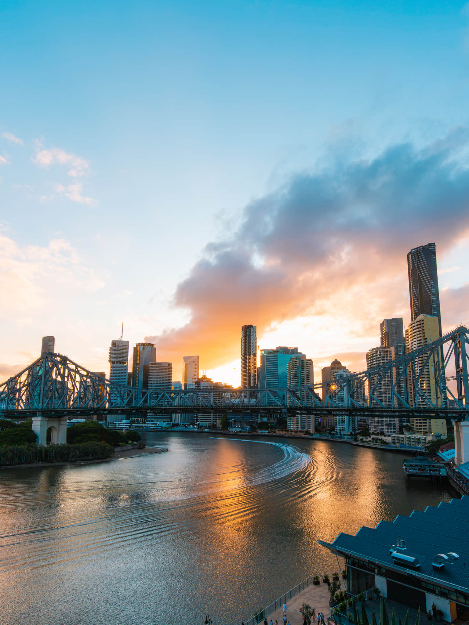 The Brisbane River, <em>Brisbane</em>
