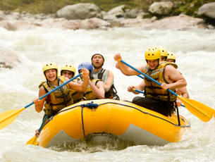 Experience 4-hour rafting on Simme River, Switzerland