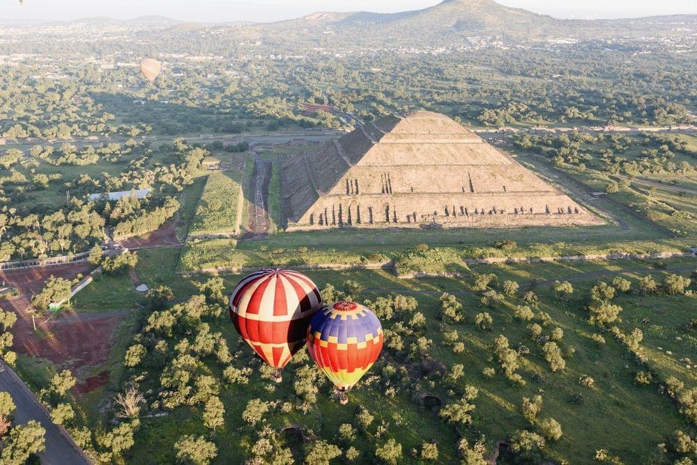 Hot Air Balloon Teotihuacan