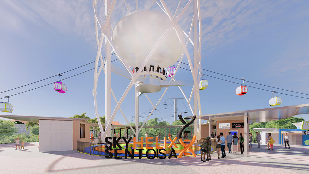 Book the experience of SkyHelix Sentosa Singapore