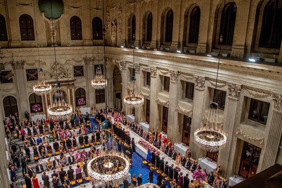 Explore the hall where royal occasions are held