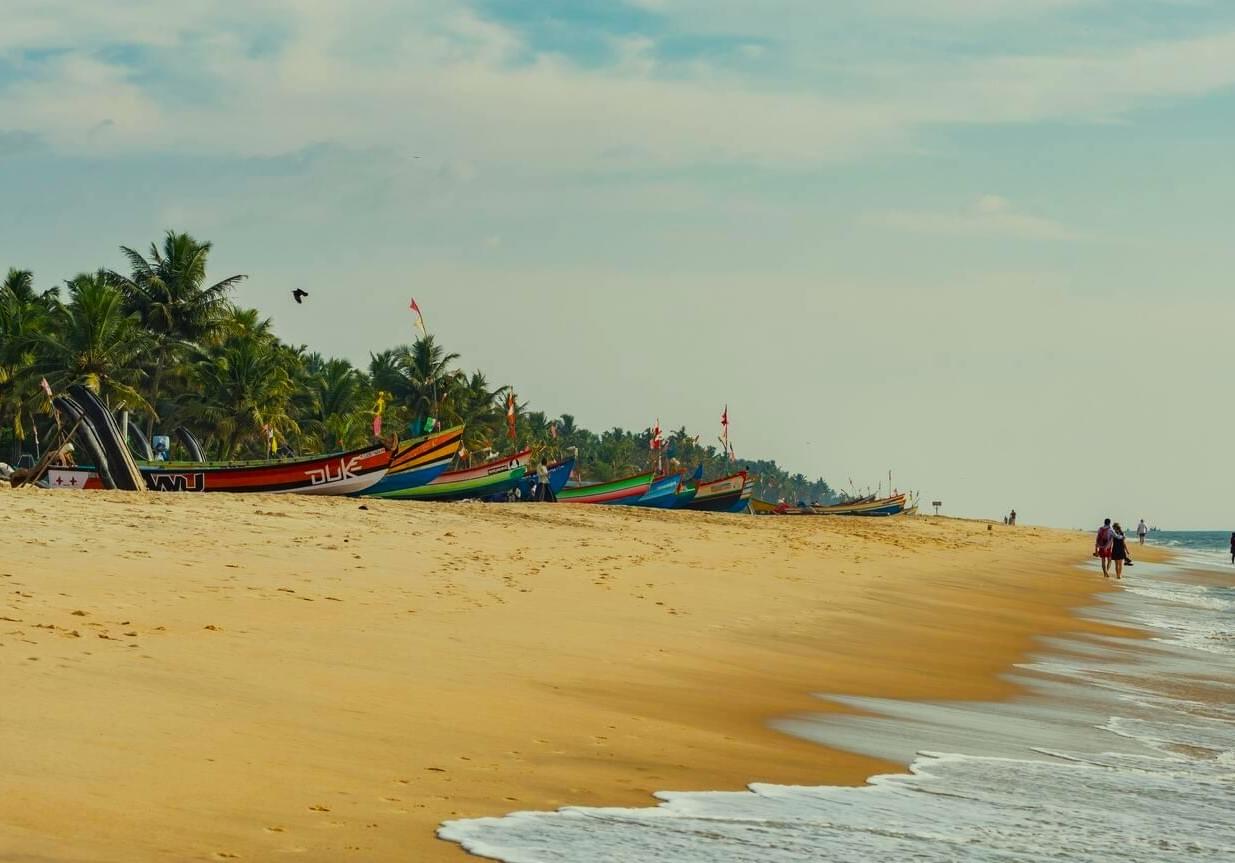 Marari Beach Overview