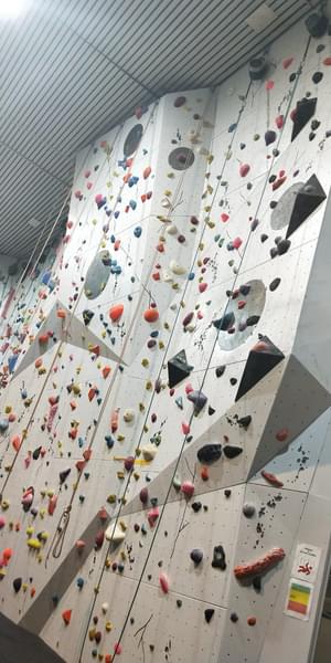 Get unique experience of rock climbing in the monitored environment 