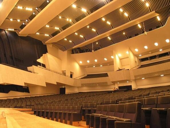 Get awestruck by the main concert hall