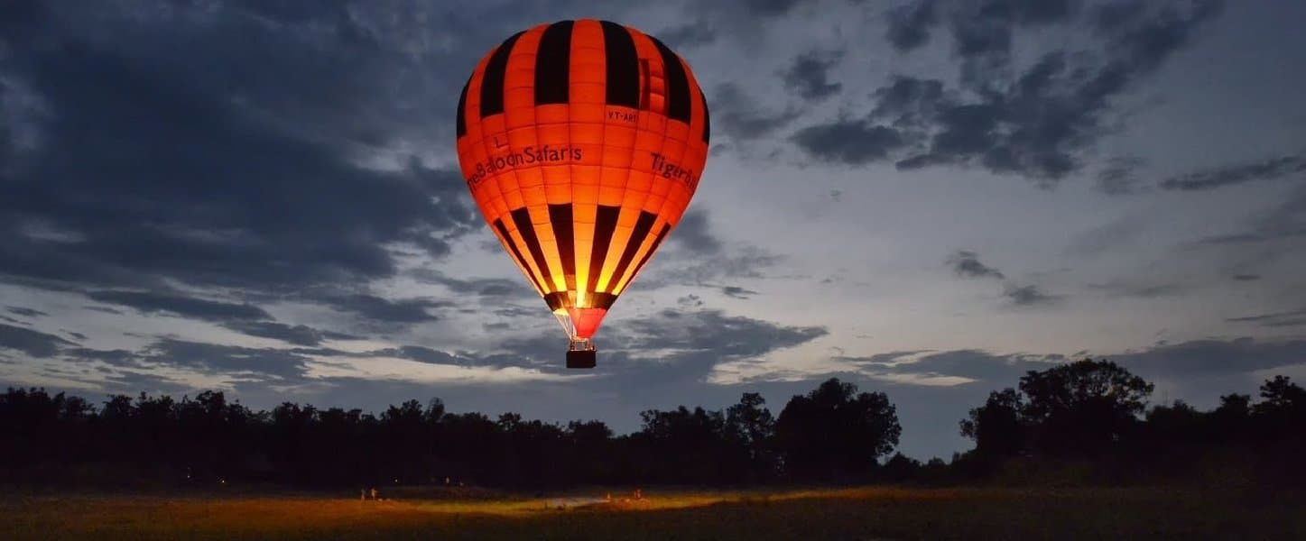 Hot Air Balloon In Rishikesh Image