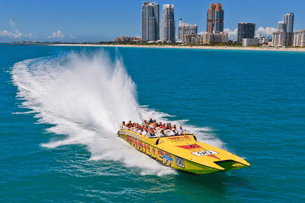 Go on a hair-raising ride in Biscayne Bay