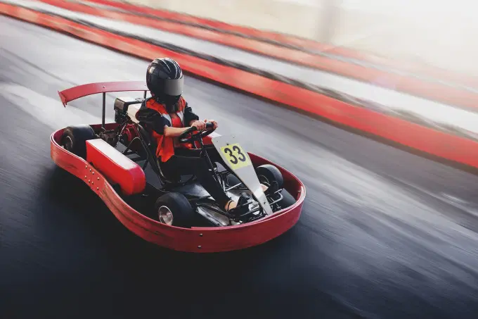 Go Karting inside Losail Circuit Sports Club