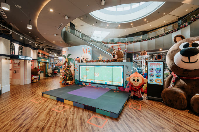 Little champs will enjoy learning with interactive displays 