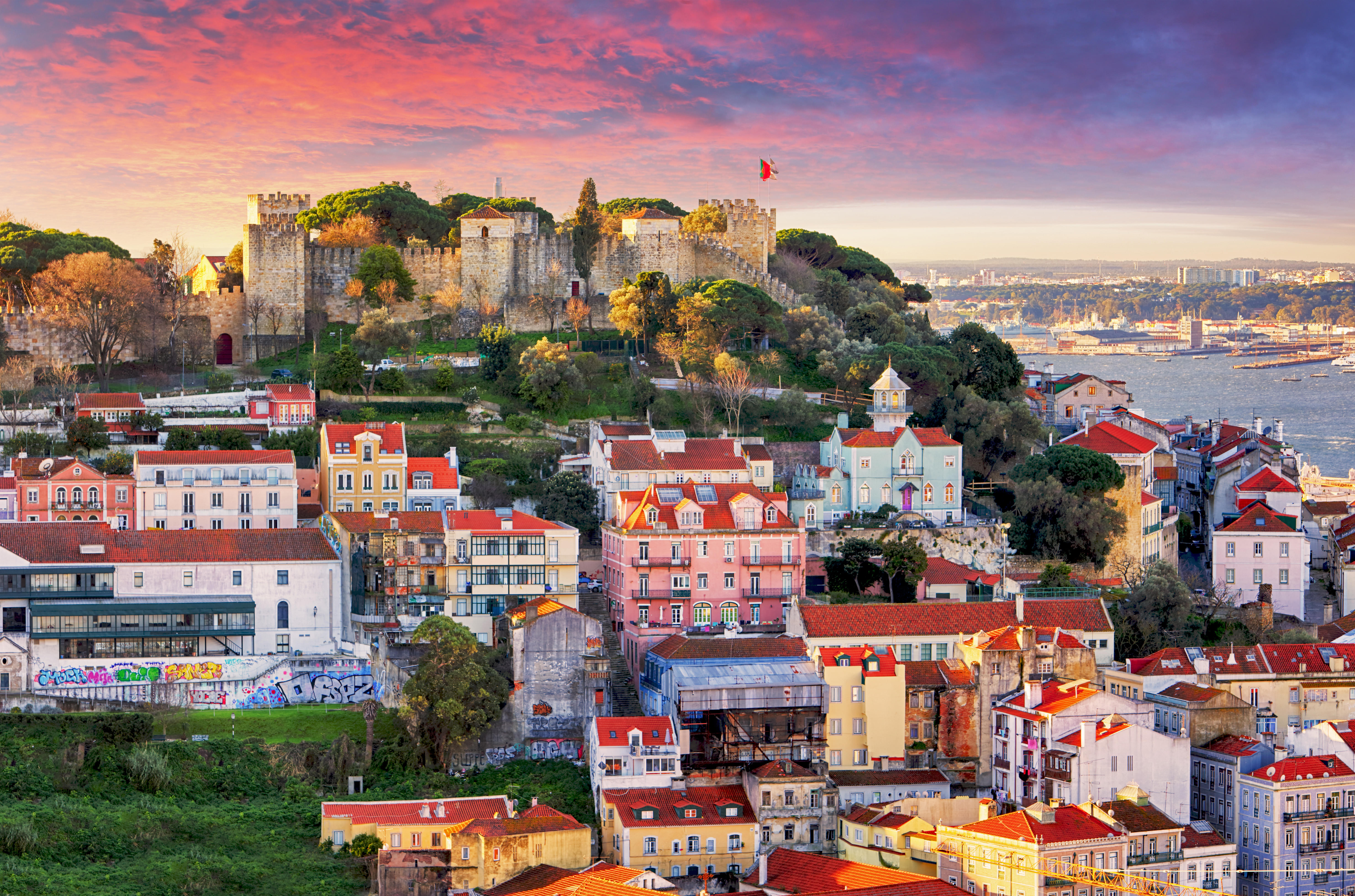 Sao Jorge Castle view