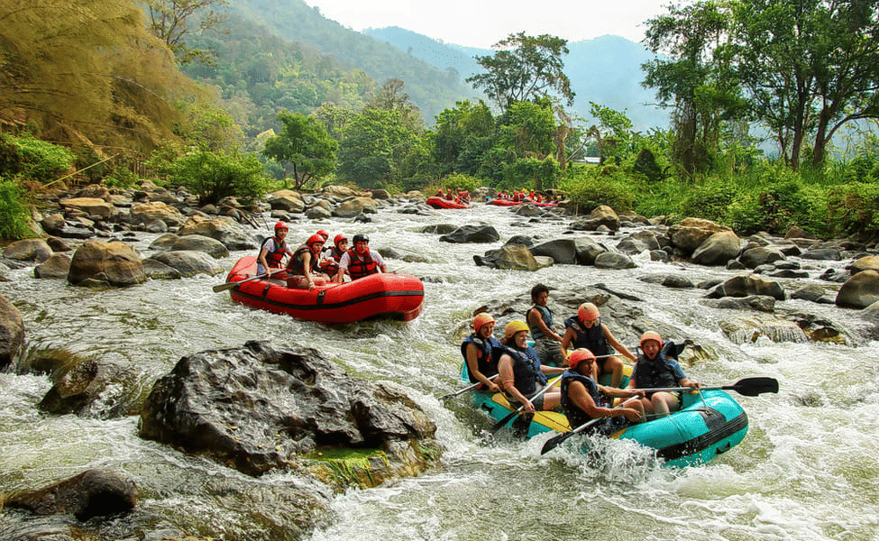 White water rafting